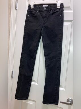 Loft Womens Slim Fit Black Jeans Size 2